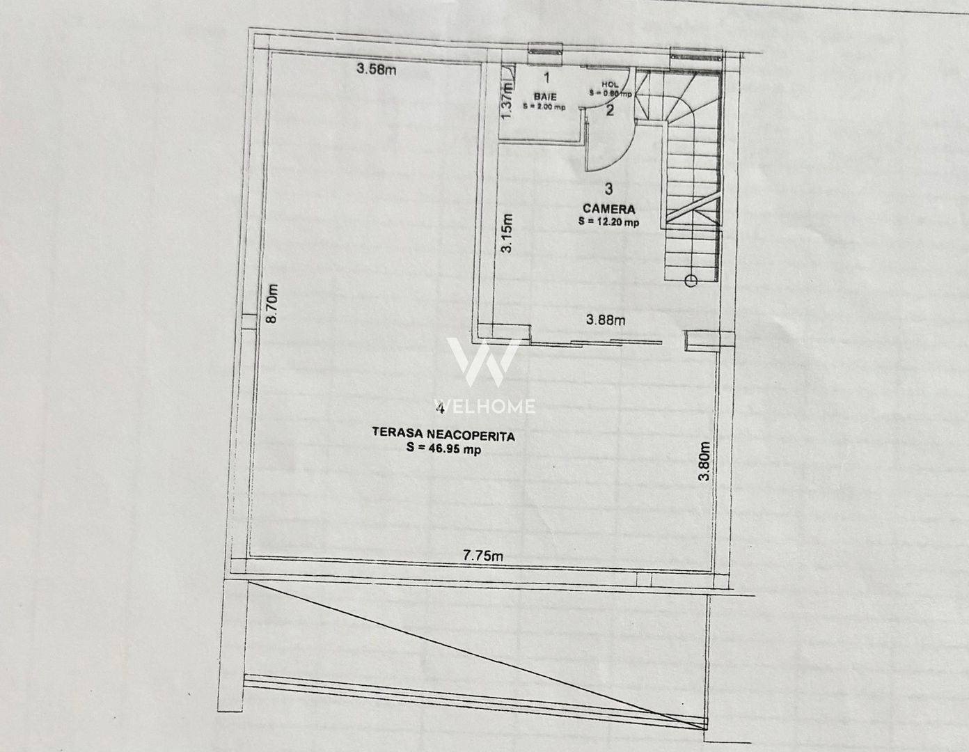 CONFORT la standarde inalte! Penthouse deosebit pe 2 niveluri zona Shopping City - Poză 17