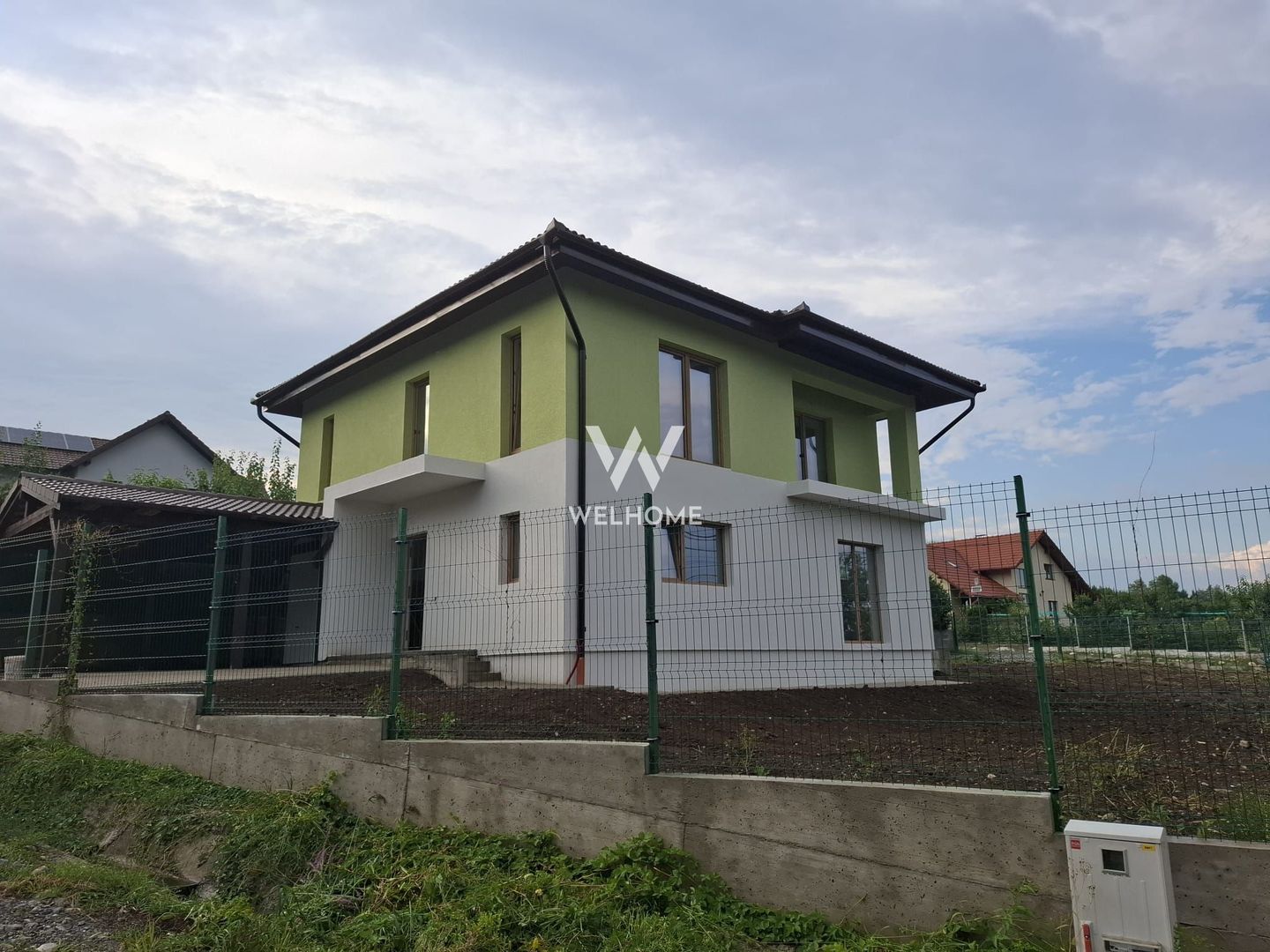 Casa individuala  Teren 705 mp Tocile-Sibiu. Sau schimb cu apartamente - Poză 1