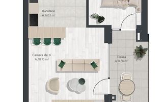 COM 0% Apartament superb cu 3 camere | Denya Forest - Schiță 10