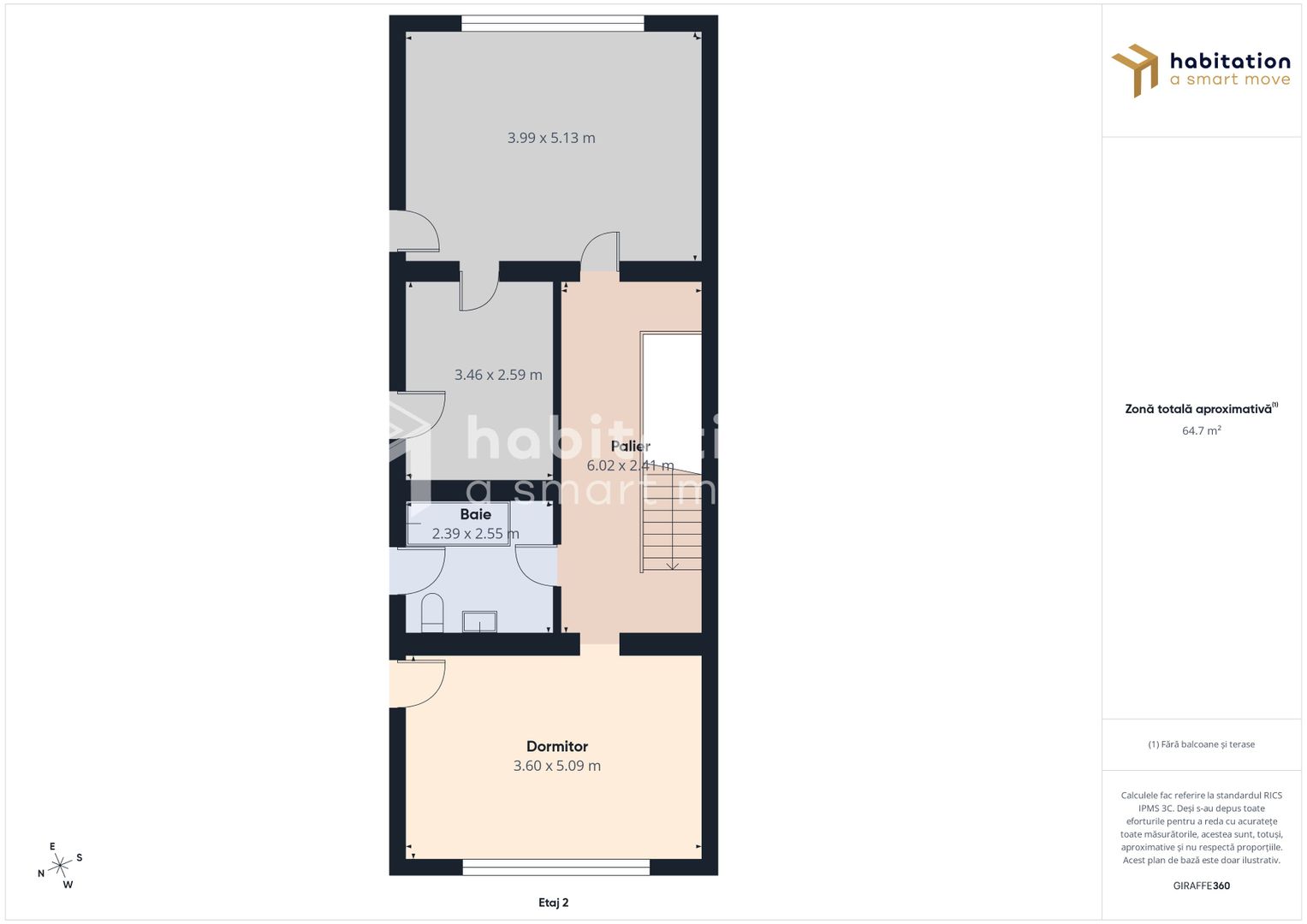 Tur virtual:  Duplex modern, luminos și spațios cu garaj – zona Lunei - Poză 30