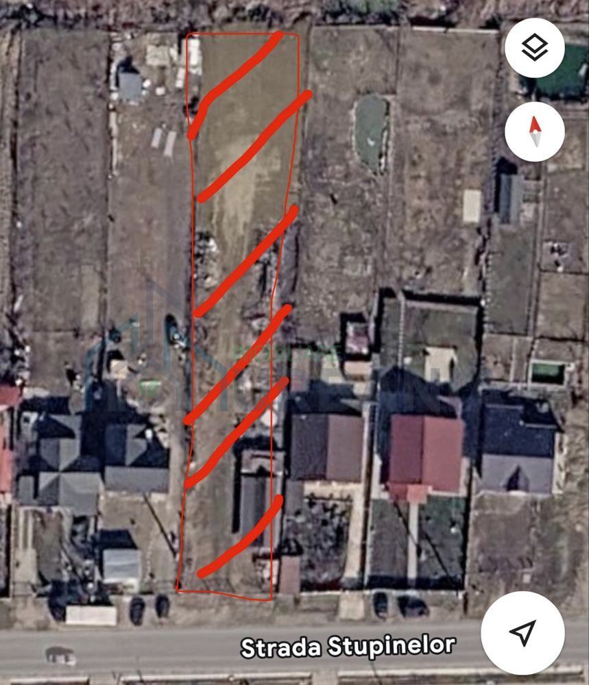 Teren intravilan 1500 mp, Tomesti, str. Stupinelor, utilitati la limita proprietatii - Poză 2