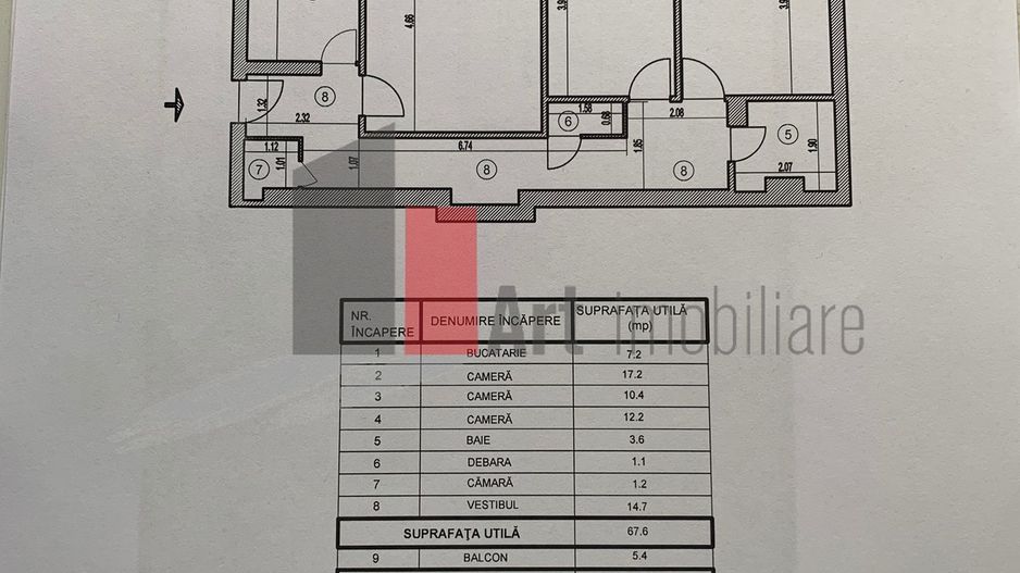 3 camere Titulescu - Poză 9