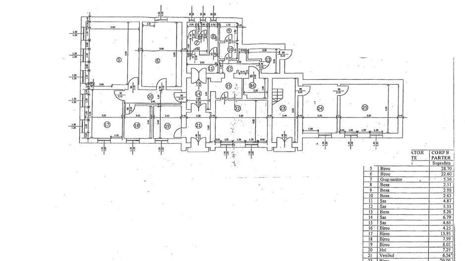 Inchiriere cladire spatii birouri-teren 1000mp Calea Victoriei CEC - Poză 5