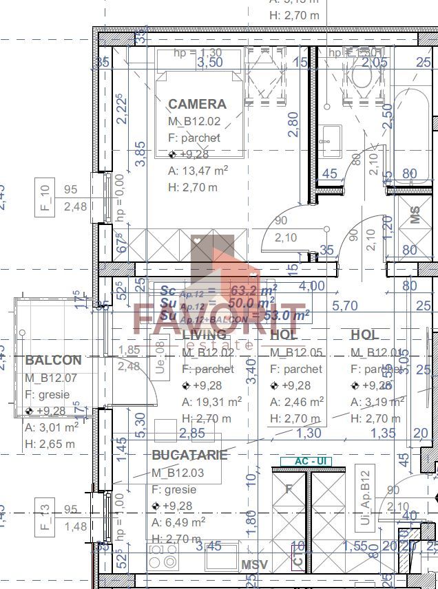 Langa mijloc de transport. 1 loc de parcare in CF. TVA 21% inclus. - Poză 19