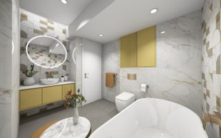 Vilă contemporană în construcție – livrare în 2025, situată în Pipera, Voluntari - Poză 16