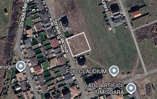 Teren 611 mp pentru duplex|2 fronturi|Toate utilitatile|Drumul Boilor