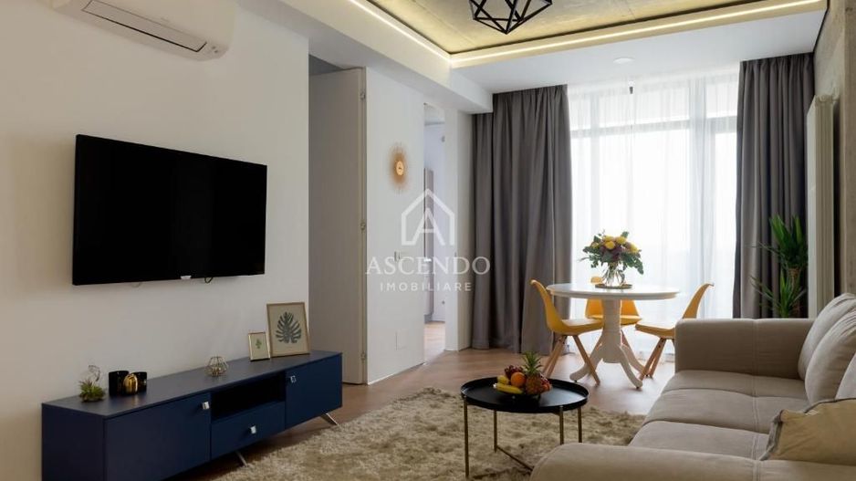 Apartament 2 Camere Mobilat și Utilat în Barbu Văcărescu – Floreasca - Poză 2