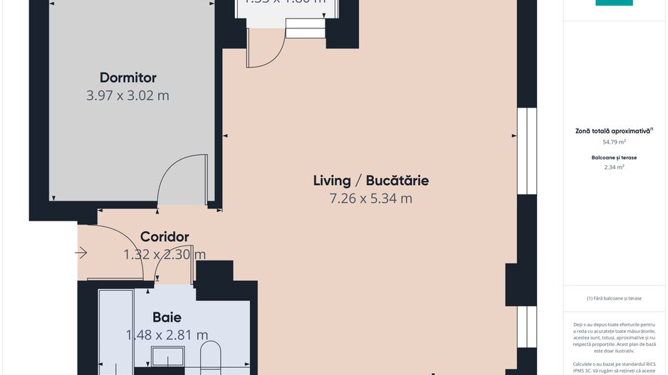 Apartament 2 camere | Finisaje premium | Torontal - Poză 9