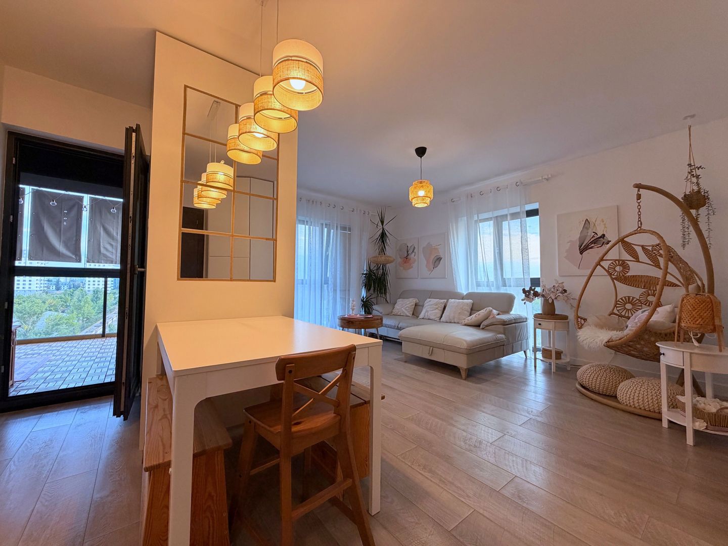 APARTAMENT 5 CAMERE | MOBILAT + UTILAT | VEDERE LIBERA - Poză 1