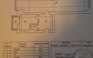 4 camere  etaj 1 /450 m METROU UNIRII - Poză 7