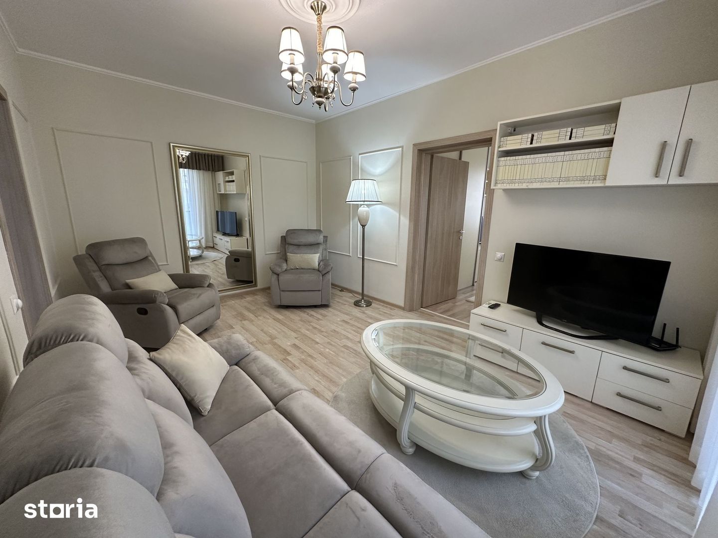 2 camere LUX  Ilioara Apartments, bloc 2017, centrală proprie, 2 balcoane - Poză 2