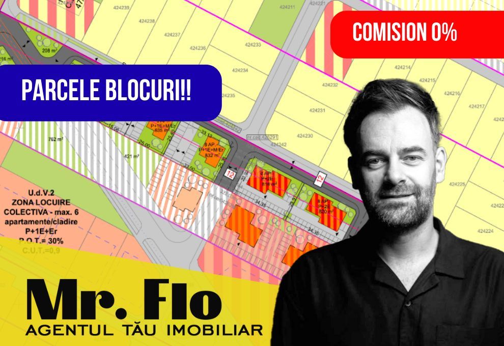 Parcelele de Blocuri disponibile Moșnița Nouă - Calea Medveș - Poză 1