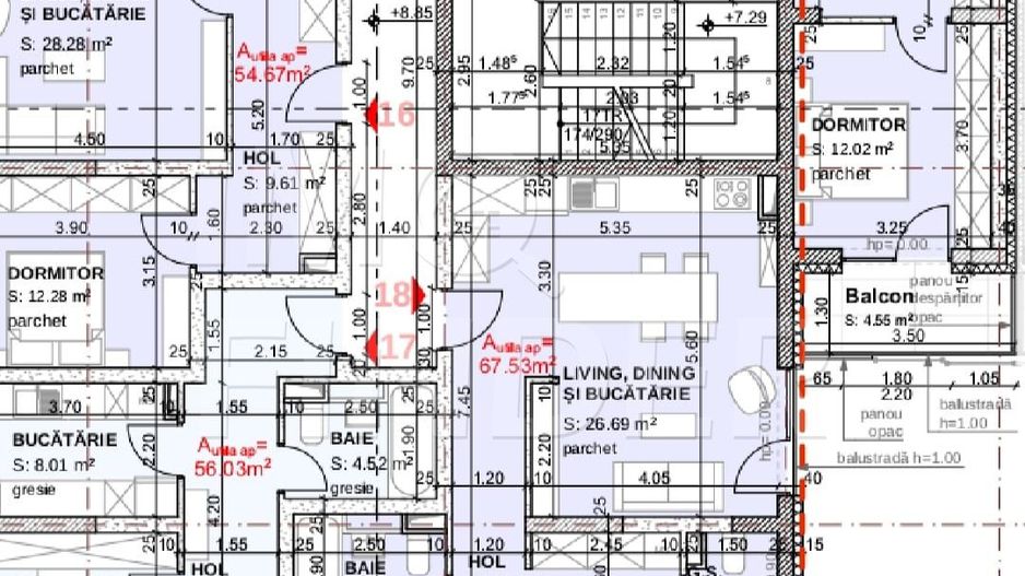 Apartament NOU Semifinisat 2200 euro+TVA Gheorgheni - Poză 4