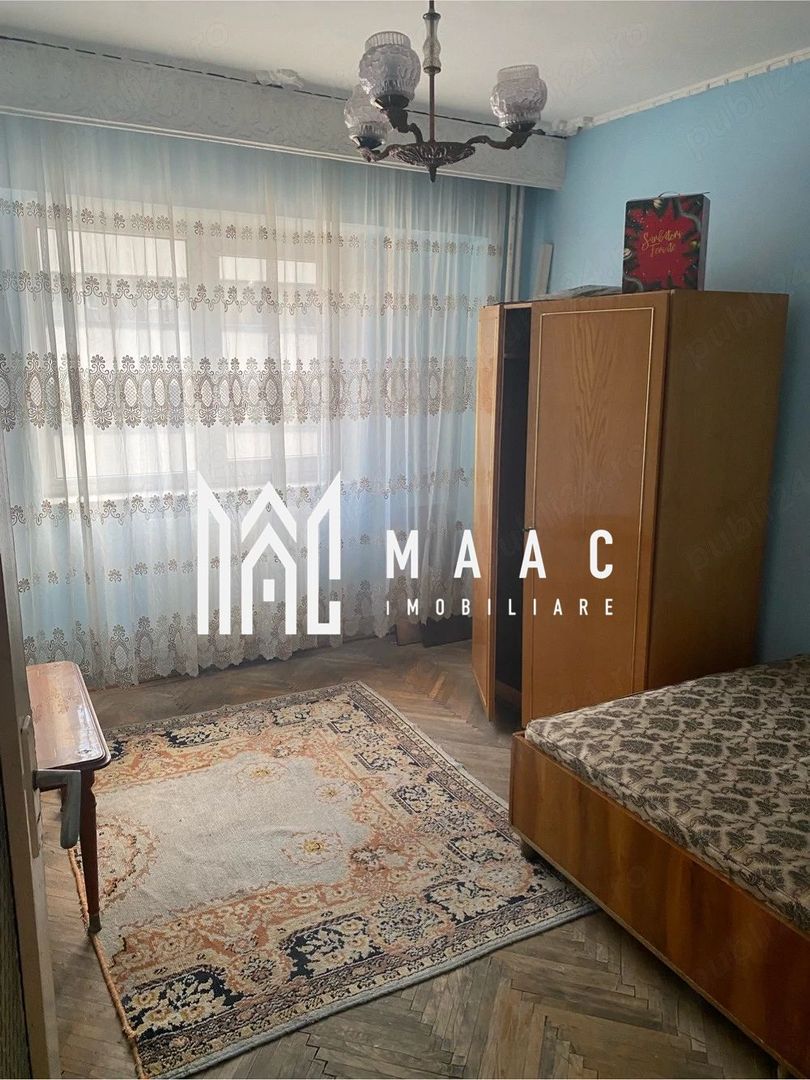 Apartament 3 camere | 2 bai | etaj 1 | 70 mp | Centru | - Poză 3