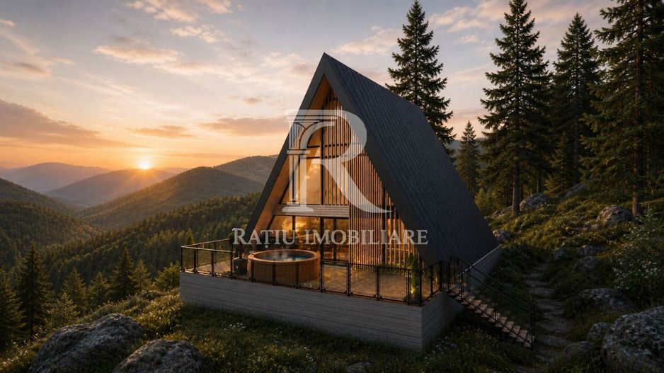 A-FRAME GRAND – STRUCTURĂ METALICĂ PREMIUM | 5 CAMERE - Poză 1