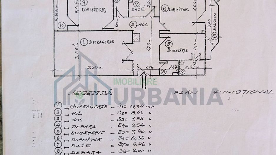 Apartament de vânzare, 3 camere, ultracentral, Pașcani - Poză 6