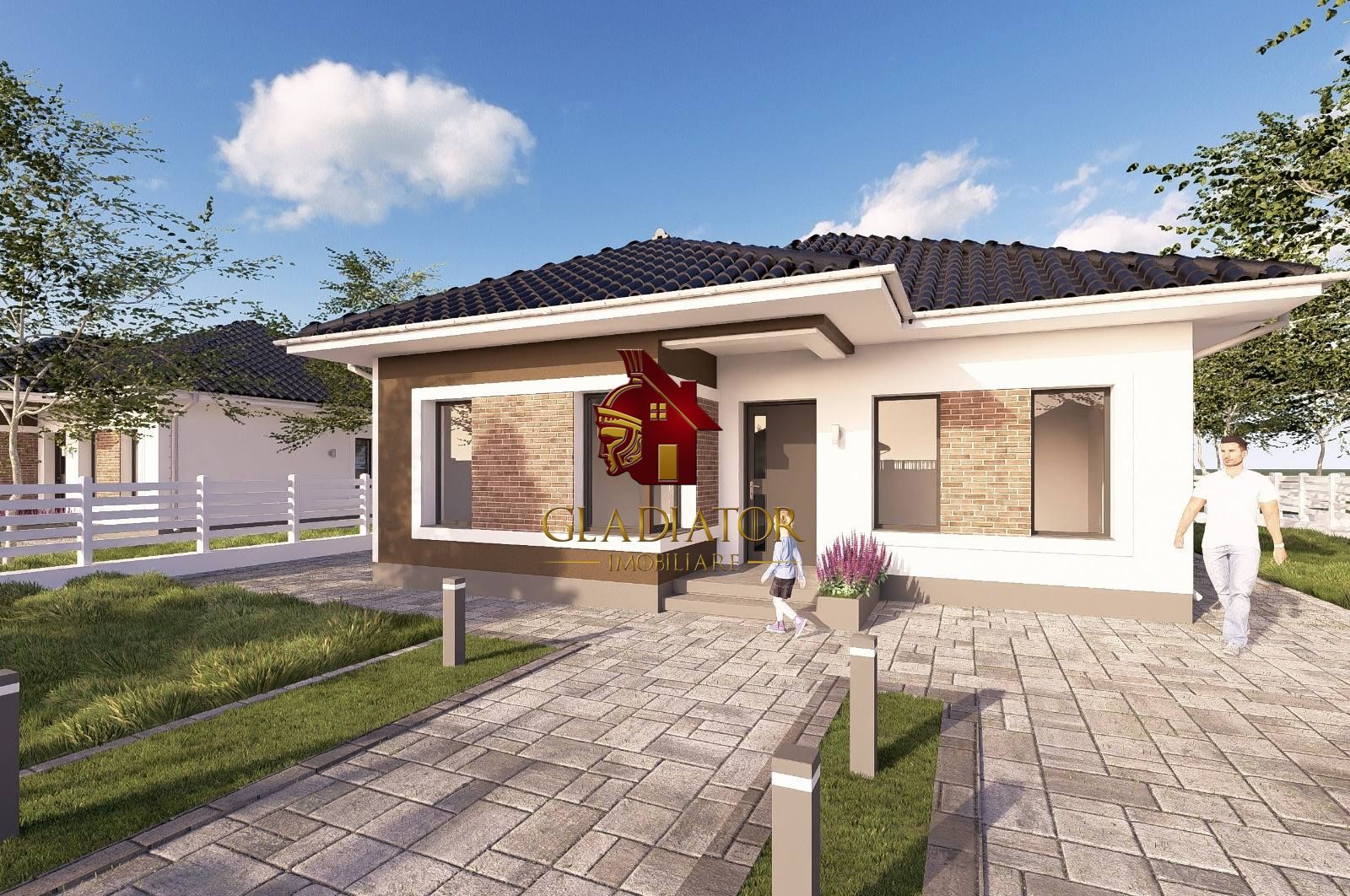 Casă parter LeGaga Cornesti, complex rezidential, comision 0 - Poză 6