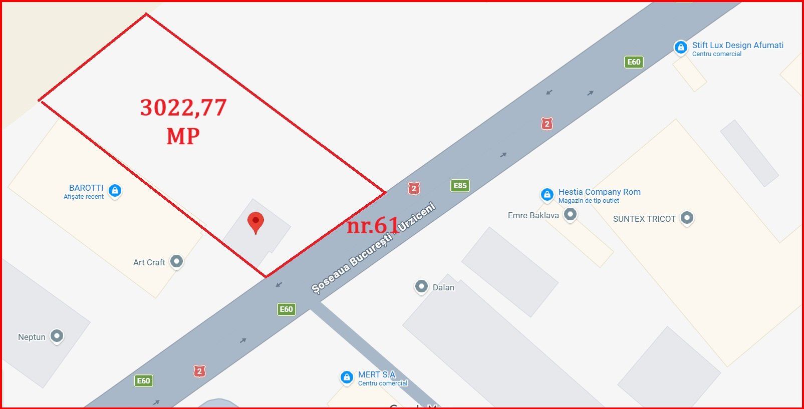 AFUMATI, SPATIU COMERCIAL P+3E, LOT 3.023 MP! - Poză 6