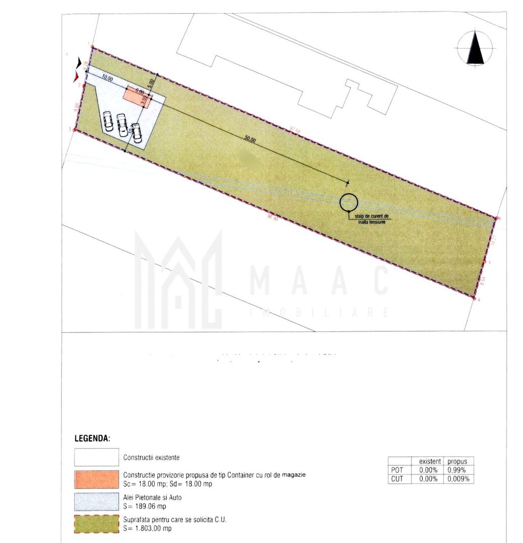 Teren comercial I PUZ I 1800 mp I Front 19m I Sibiu - Poză 1