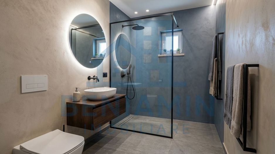 Casa la cheie-Living-2 Dormitoare-Baie-Gaze-Curent-Apa-320mp teren - Poză 6