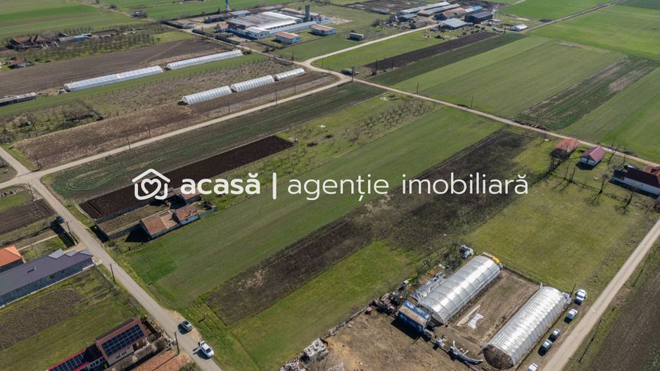 Teren 3.600 mp în Curtici, 2 fronturi stradale – La doar 20 km de Arad - Poză 3