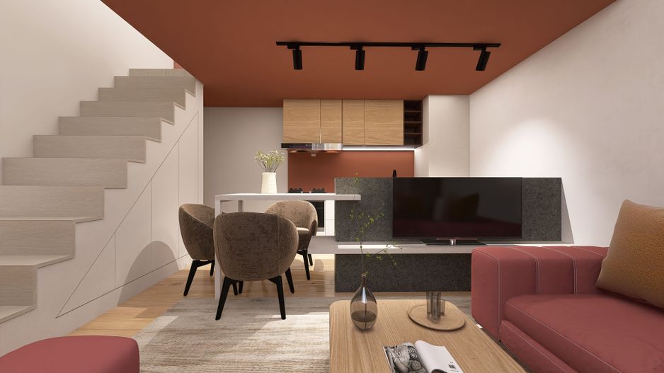 Studio Duplex Pta- Victoriei - Buzești - Poză 3