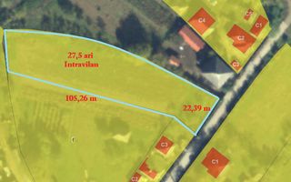 Teren intravilan, 27,5 ari, Bozânta Mică! - Poză 4