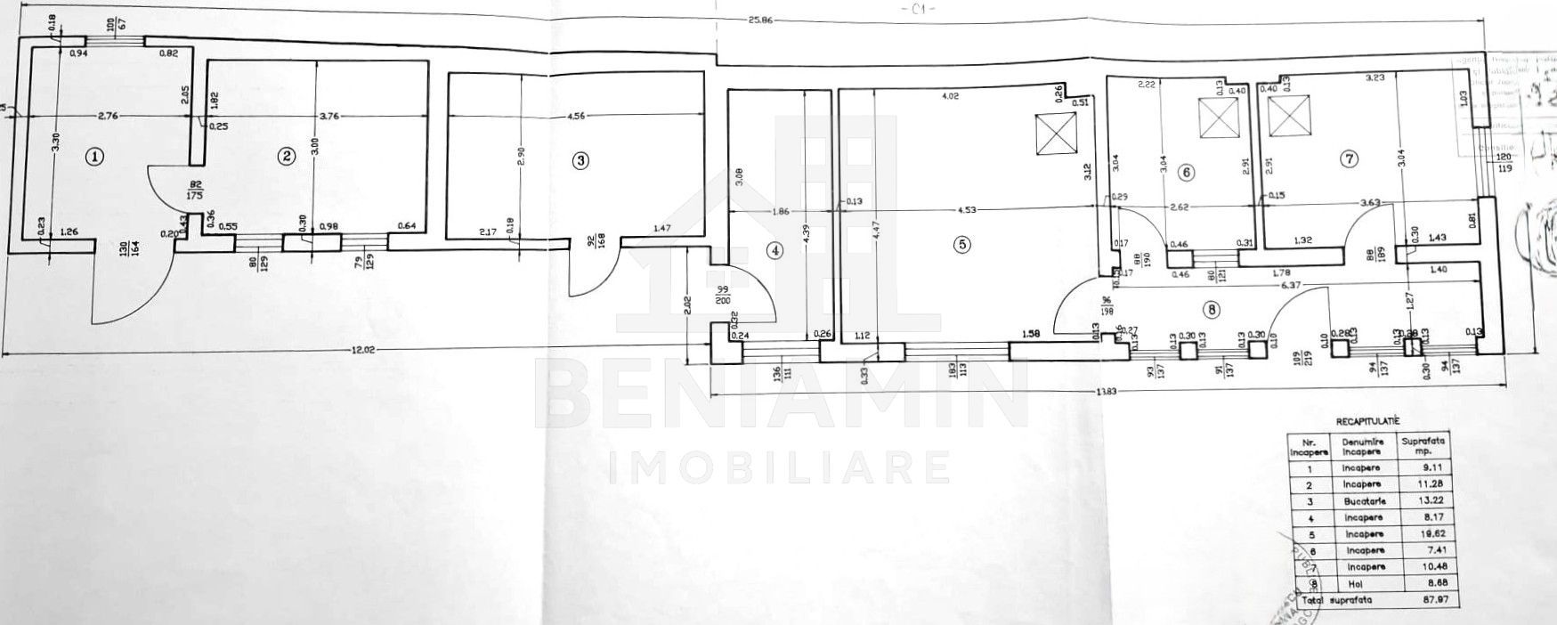 Casa cu 5 camere de vanzare in zona Bordei Calea Bucuresti 785mp - Schiță 10