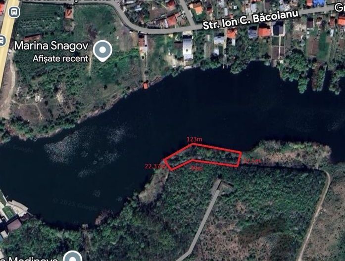Teren intravilan | Snagov | 2607 mp | Deschidere lac - Poză 2