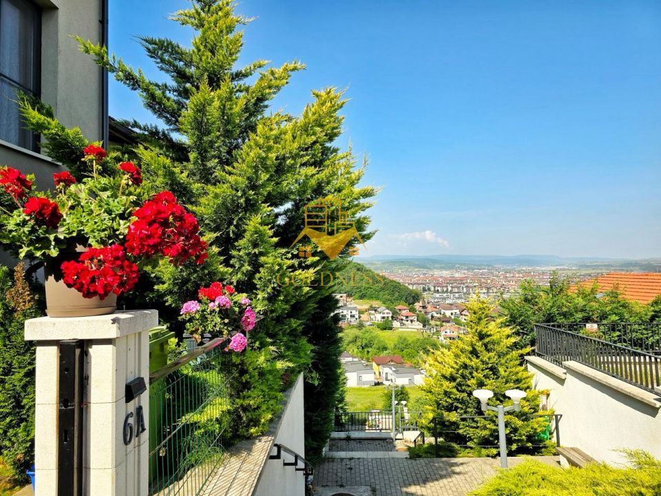 Casă modernă de vânzare, curte, 6 camere, parcare, Zona Vivo, Florești - Poză 2