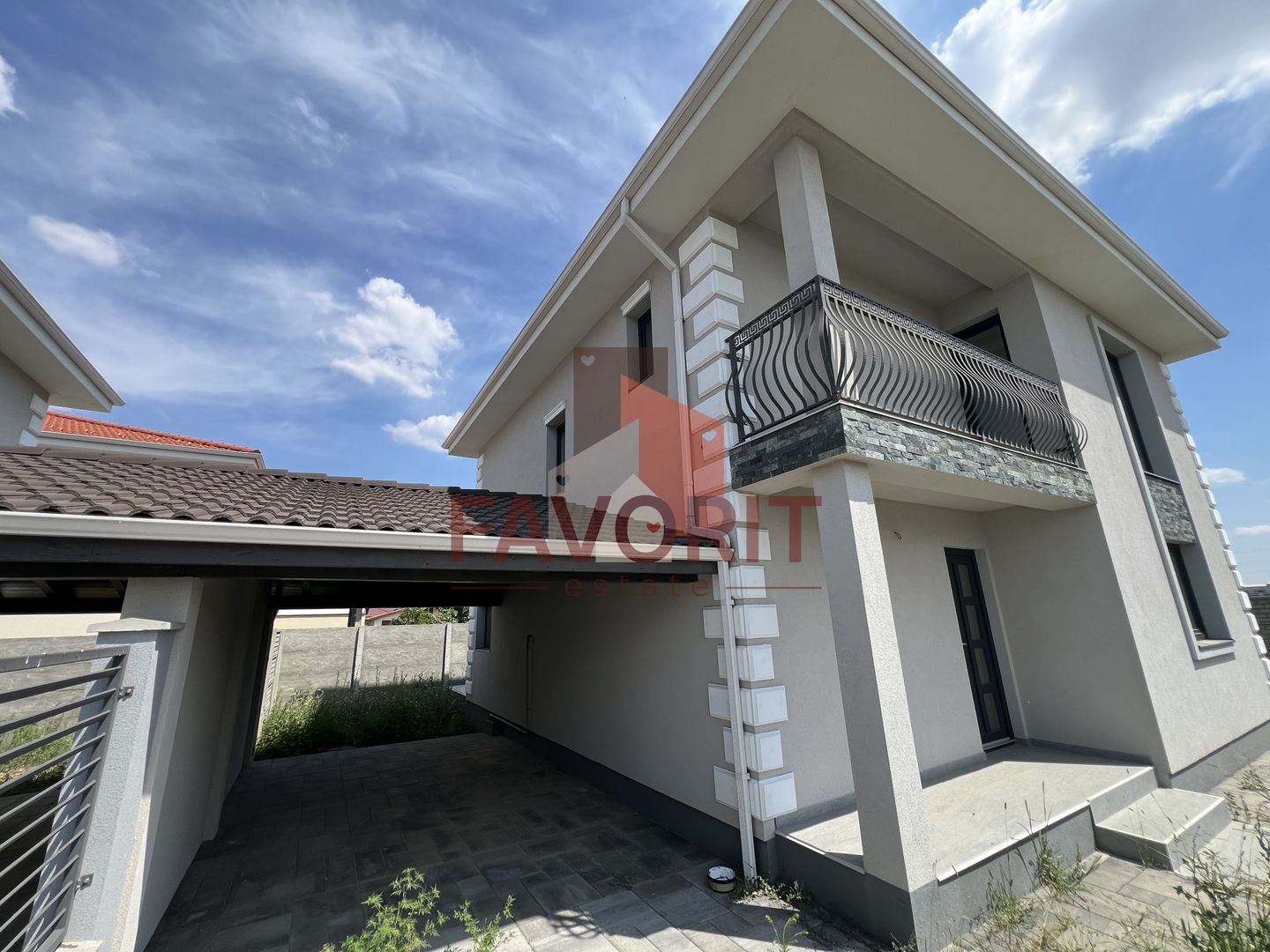 COMISON 0% | Duplex 5 camere despartit prin carport | Chisoda - Poză 1