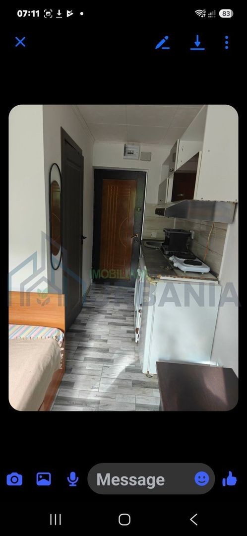 Cameră de cămin 12 mp, Bularga, renovată, mobilată, utilată, cu WC și duș - Poză 1