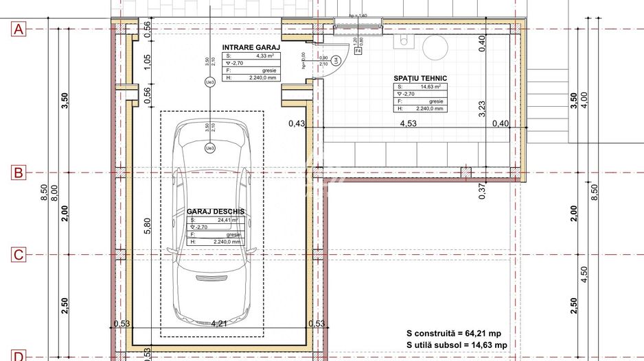 🏡 Vilă Individuală Modernă pe Un Nivel – 142 mp Utili, 🌟 - Schiță 9