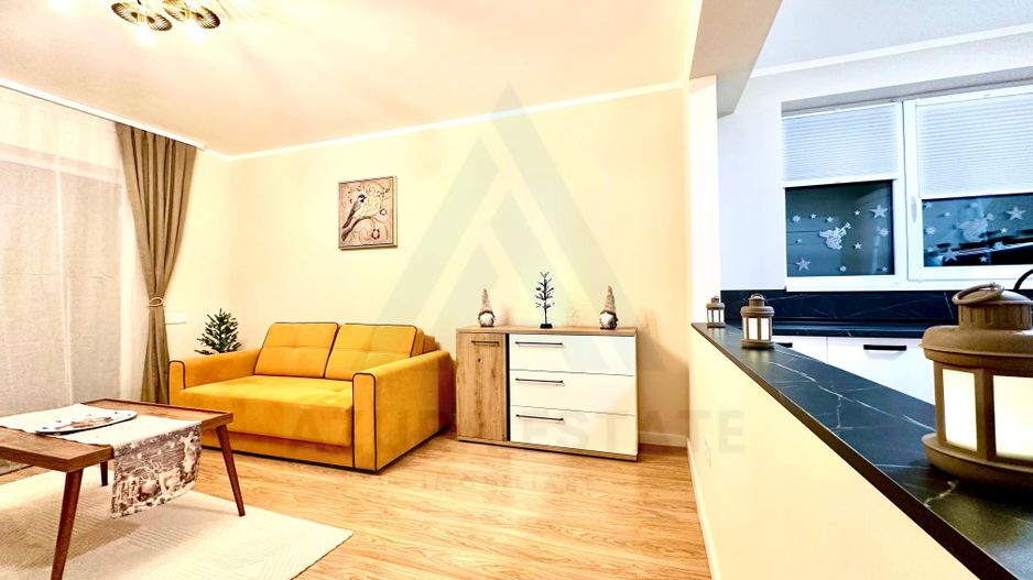 Apartament ultrafinisat 2 camere balcon 7.37 mp utili in Cristian - Poză 6
