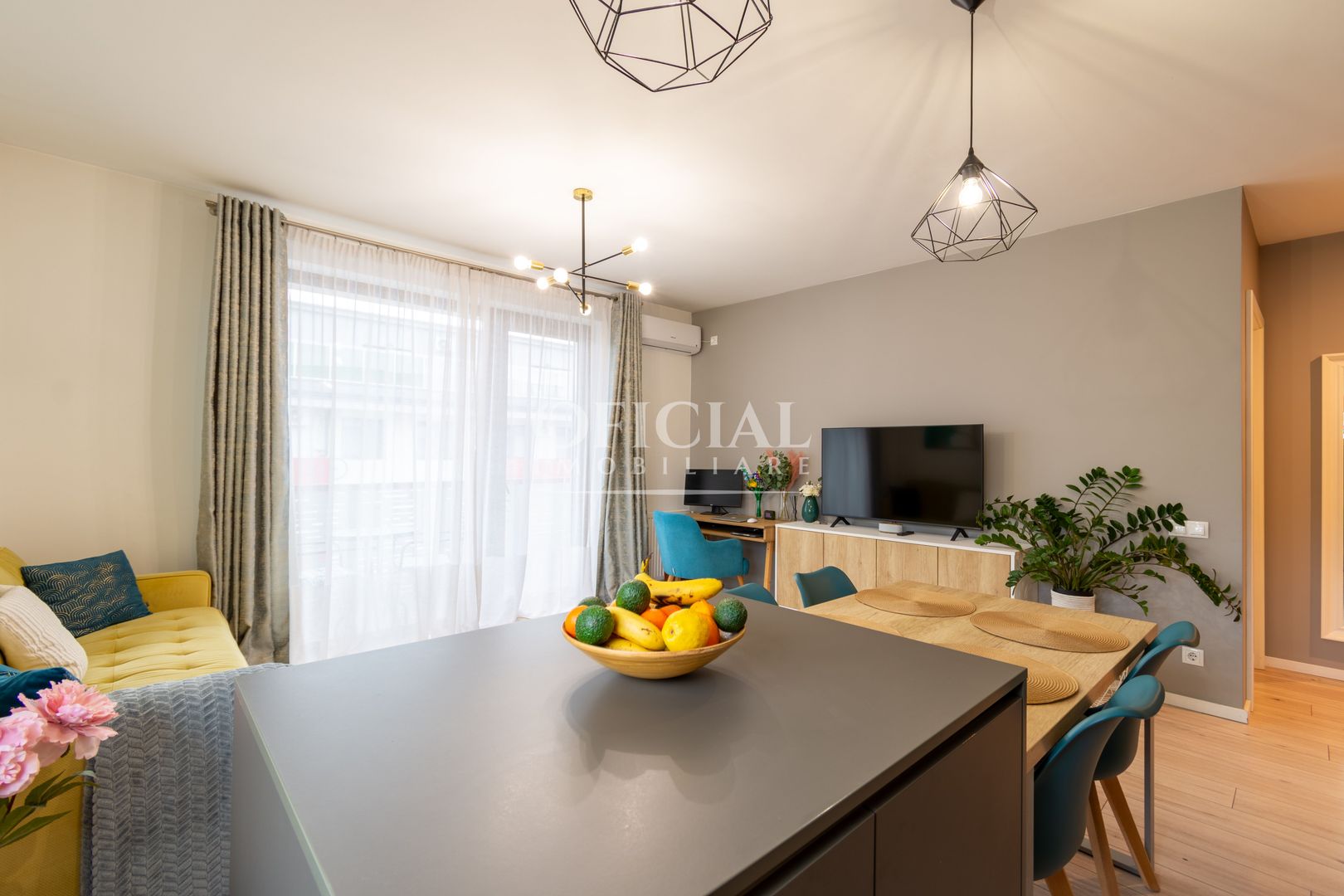 Apartament 3 Camere | 61 m2 | Mobilat la Cheie | AC | Zona VIVO Metro - Poză 9