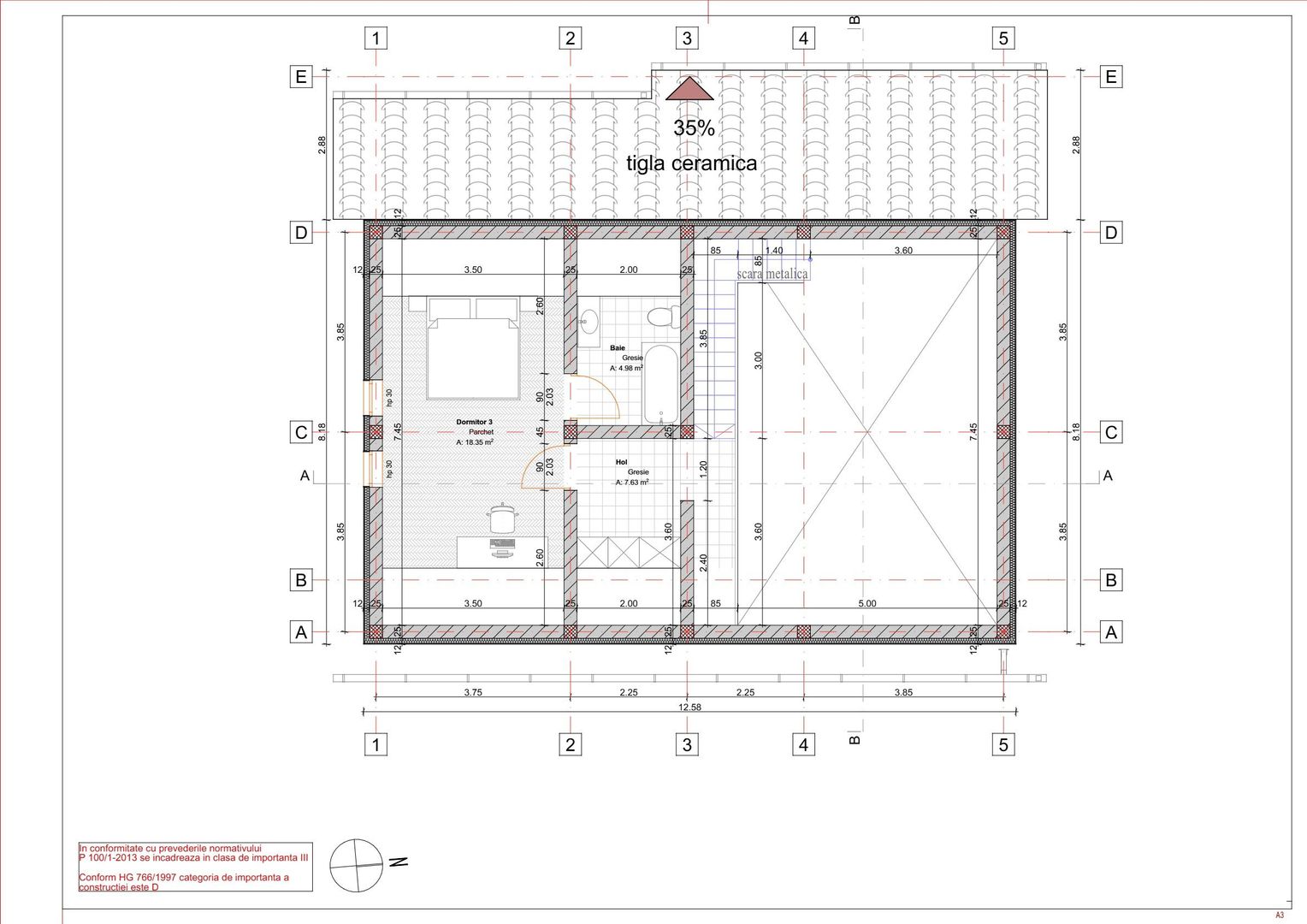 COMISION 0, Casa Individuala, 4 Camere, 3 bai, 110mp, SANMIHAIU GERMAN - Poză 7