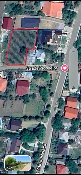 Teren intravilan 842 mp, Valea Lupului, ideal construcție casă - Poză 1