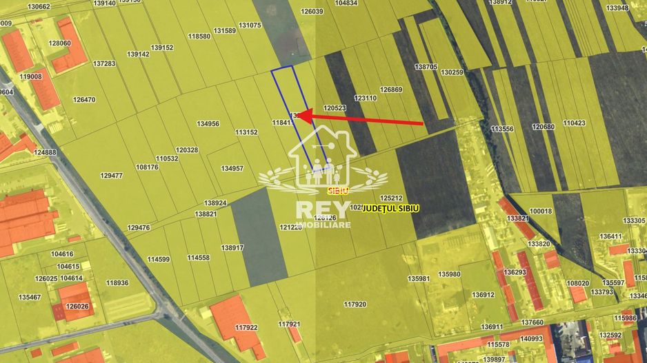 Teren Intravilan zona Ind. Vest Sibiu | Str. Turda | Str. Barcelona - Poză 2