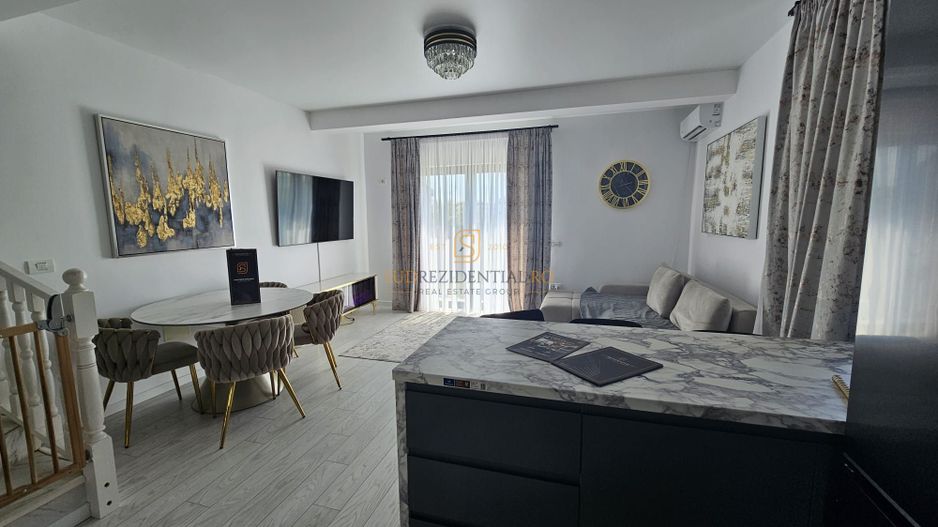 Duplex 3 camere/ Mobilat și utilat/ Curte 156 mp/ Comuna Berceni - Poză 5