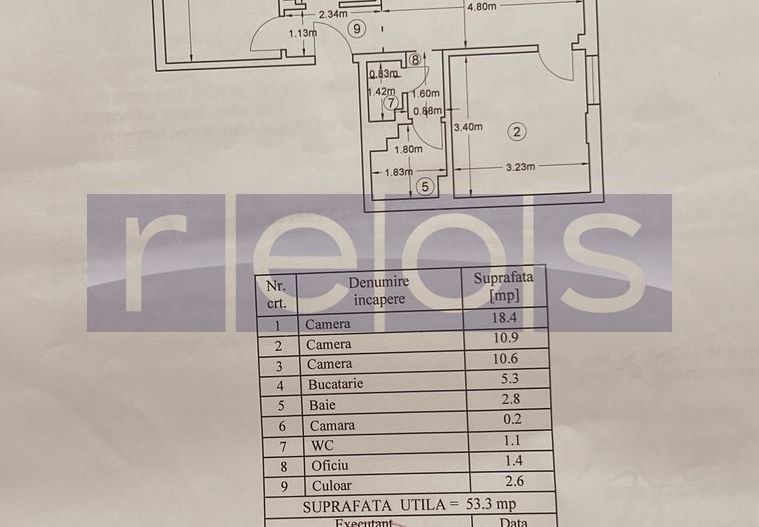 Vanzare Apartament 3 camere 53mp| Calea Victoriei | Ultracentral | Renovat | - Poză 12