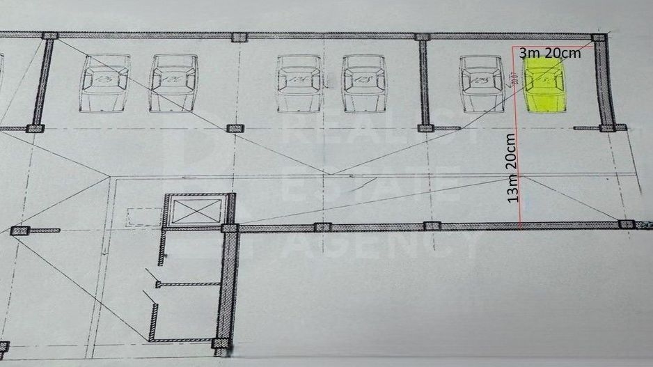 Vânzare, parcare , 20 mp, strada Sprîncenoaia, Centru - Poză 3