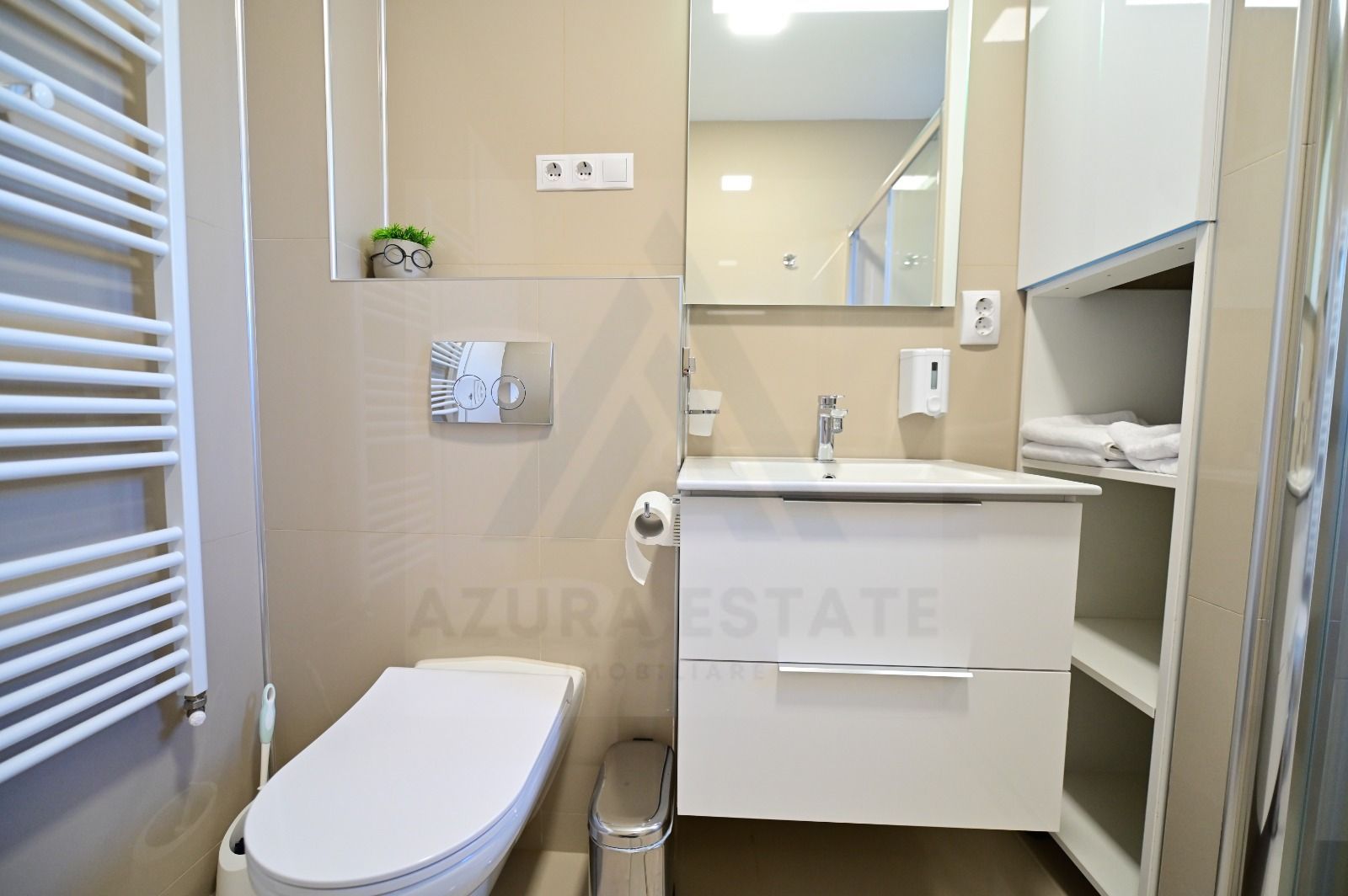 Apartament modern 3 camere 76 mp etaj 4/8 lift zona Doamna Stanca - Poză 17