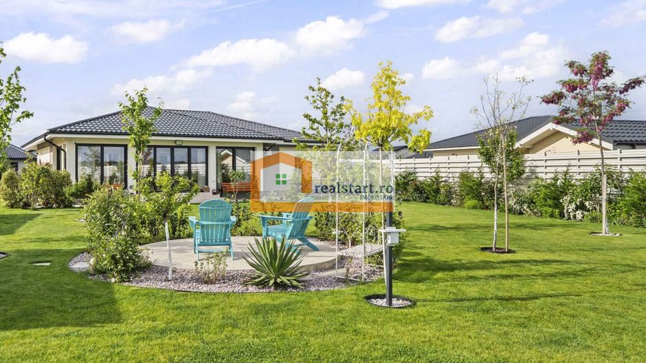 Langa Padure, Vila P+Pod , 1500mp teren,  terasa 40mp,  complex securizat - Poză 4
