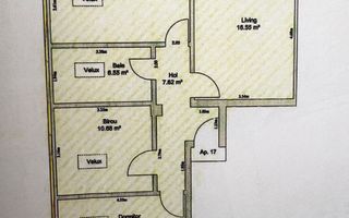 Apartament 3 camere de vânzare | Sibiu, Turnișor | 66 mp - Poză 2