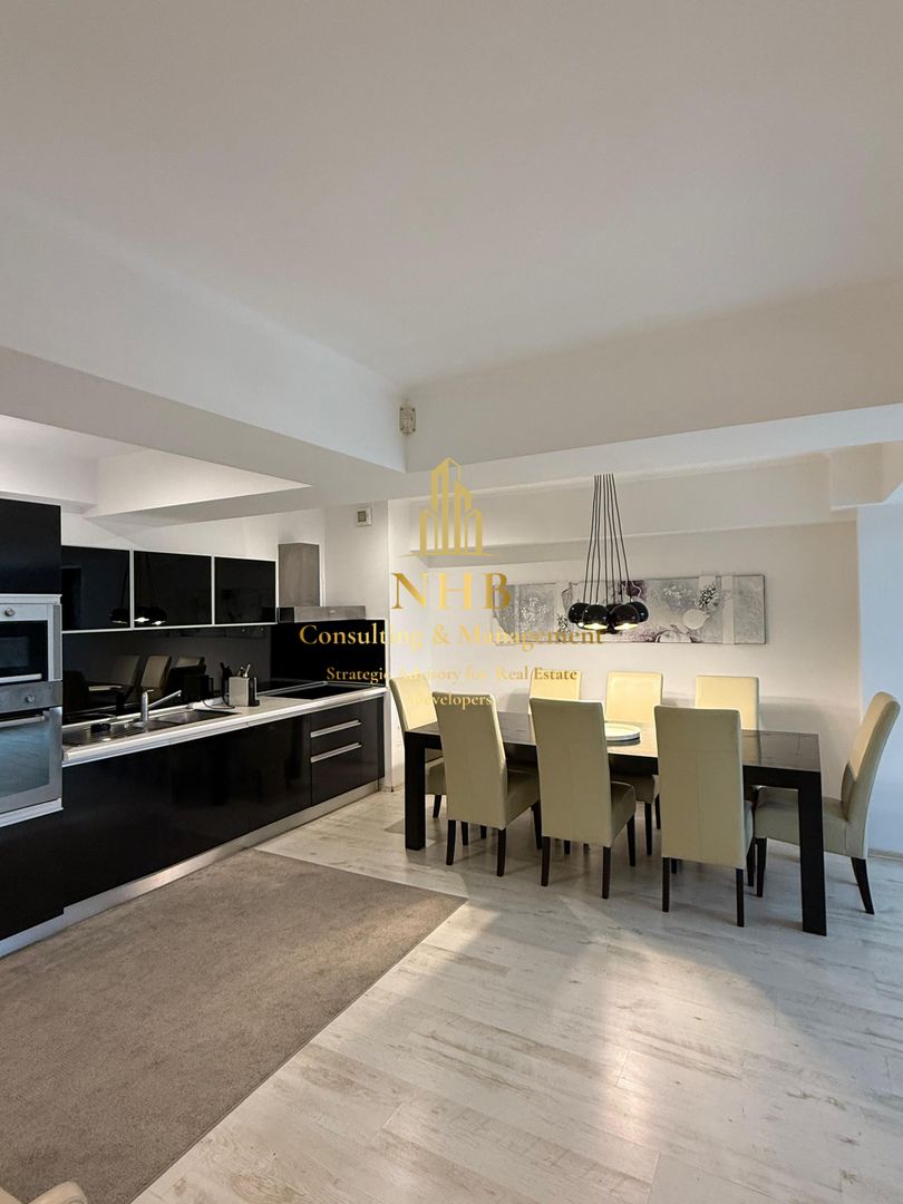 Apartament de ichiriat -3 camere + gradina100 mp-Herastrau -PARCARE - Poză 8