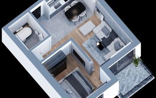 Vânzare, apartament, 1 cameră, zona Moara de Vânt - Poză 5