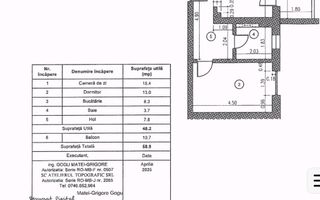 Apartament 2 Camere de Lux /Fabrica de Glucoza/Predare la alb-169.000 € - Schiță 10