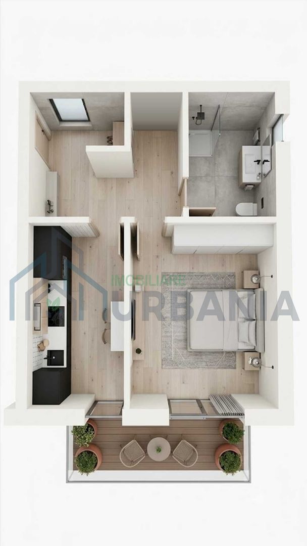 Apartament 2 camere, nou, Valea Adanca, Zona 5 Drumuri, ARAM RESIDENCE - Poză 1