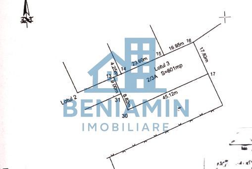 Teren intravilan Bariera Valcii 800mp deschidere 18mp - Poză 1