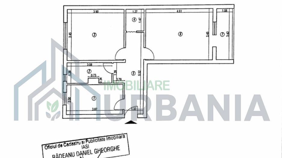 Apartament 2 camere de vânzare, cartier Frumoasa, strada Cetățuia nr. 7, bloc 759 - Poză 1